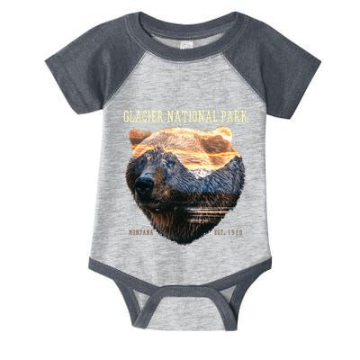 Glacier National Park Infant Baby Jersey Bodysuit