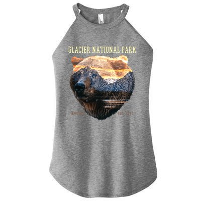 Glacier National Park Women’s Perfect Tri Rocker Tank