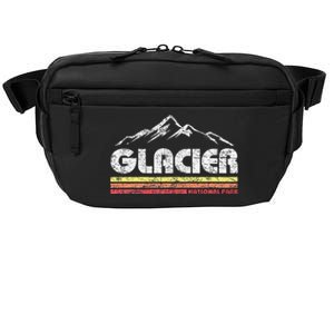 Glacier National Park Retro Mountain Souvenir Crossbody Pack