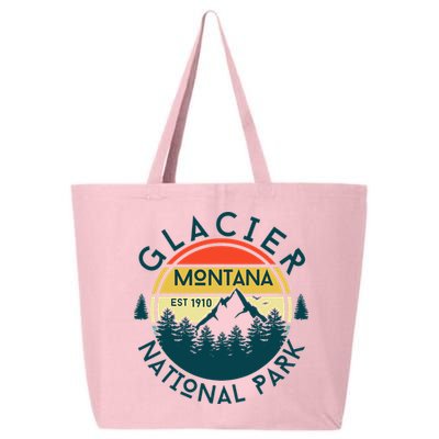 Glacier National Park Montana Hiking Nature Outdoors 25L Jumbo Tote