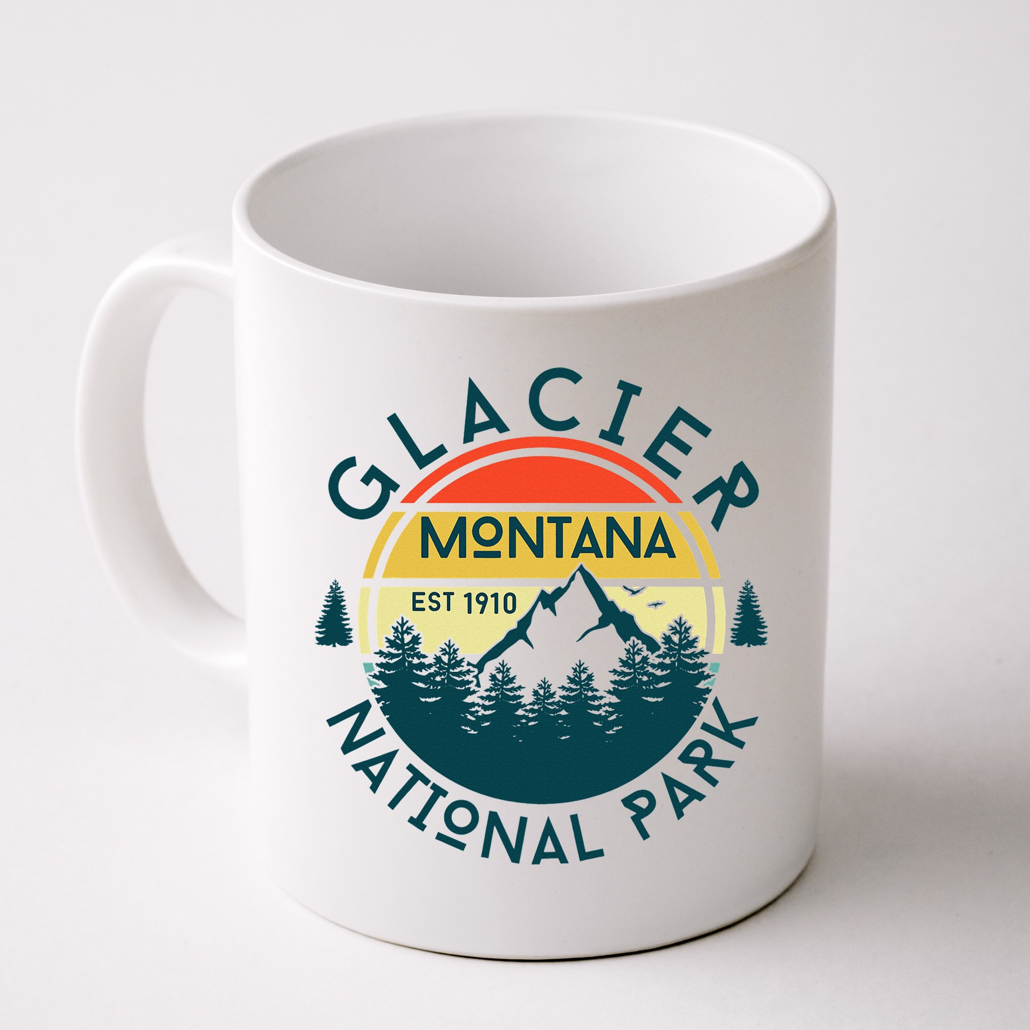 Glacier National Park Montana Hiking Nature Outdoors Mug