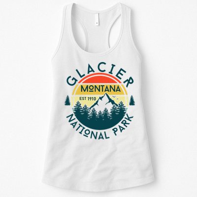 Glacier National Park Montana Hiking Nature Outdoors Womens Tank Top