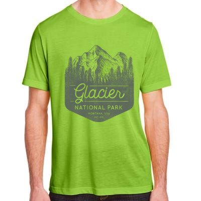 Glacier National Park Hoodie - Montana Vacation Adult ChromaSoft Performance T-Shirt