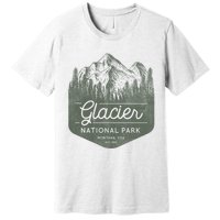 Glacier National Park Hoodie - Montana Vacation Premium T-Shirt