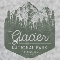 Glacier National Park Hoodie - Montana Vacation Premium T-Shirt