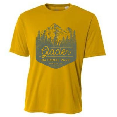 Glacier National Park Hoodie - Montana Vacation Cooling Performance Crew T-Shirt