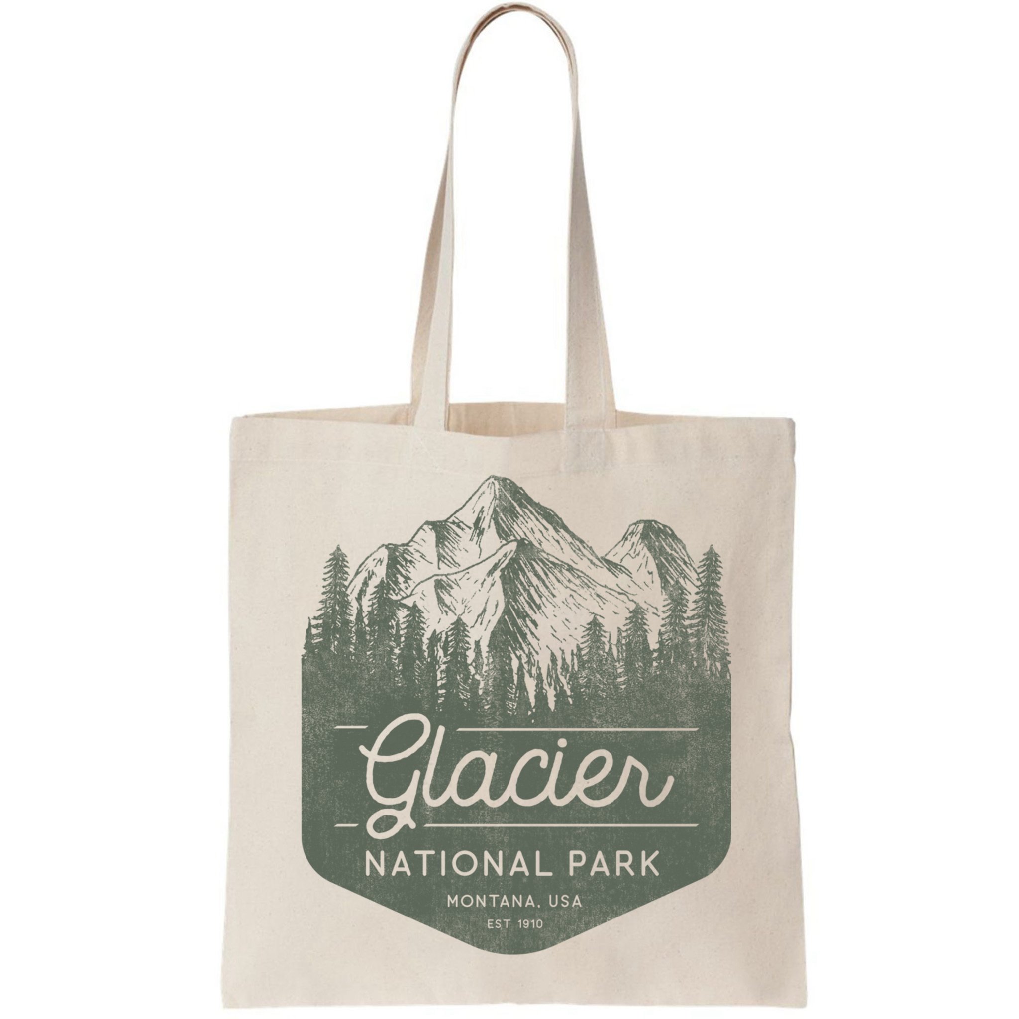 Glacier National Park Hoodie - Montana Vacation Bag