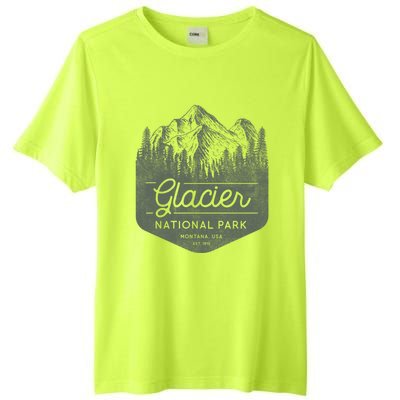 Glacier National Park Hoodie - Montana Vacation Tall Fusion ChromaSoft Performance T-Shirt