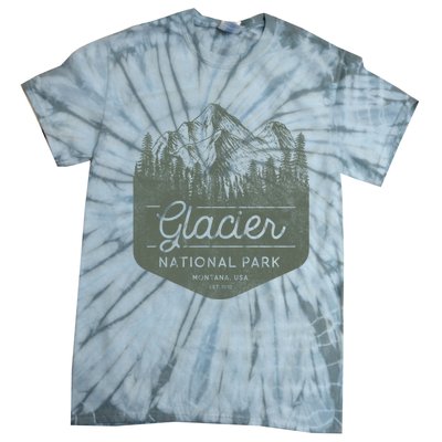 Glacier National Park Hoodie - Montana Vacation Tie-Dye T-Shirt