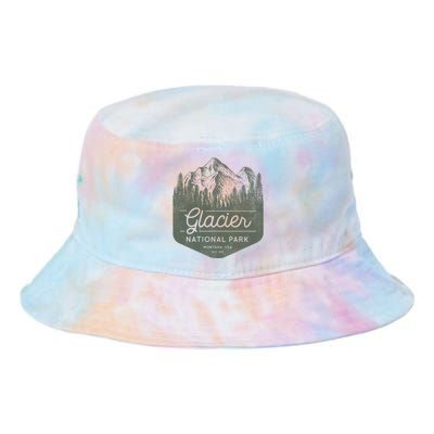 Glacier National Park Hoodie - Montana Vacation Tie Dye Newport Bucket Hat