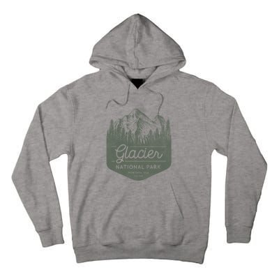 Glacier National Park Hoodie - Montana Vacation Tall Hoodie