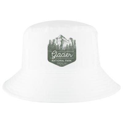 Glacier National Park Hoodie - Montana Vacation Cool Comfort Performance Bucket Hat