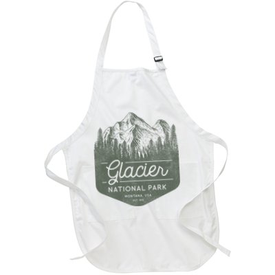Glacier National Park Hoodie - Montana Vacation Apron