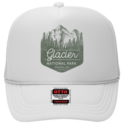Glacier National Park Hoodie - Montana Vacation Trucker Hat