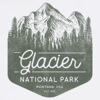 Glacier National Park Hoodie - Montana Vacation Kids Hoodie