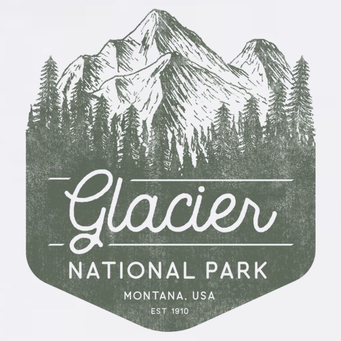 Glacier National Park Hoodie - Montana Vacation Kids Hoodie