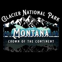 Glacier National Park Montana Hiking Camping Moose Souvenir Meaningful Gift Bucket Hat