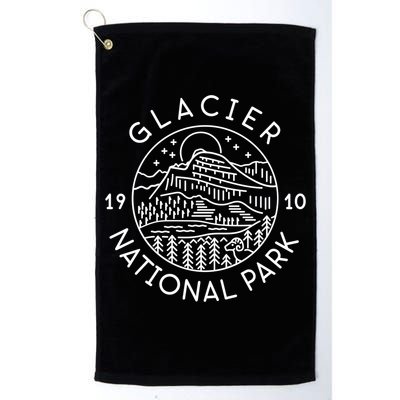 Glacier National Park 1910 Montana Gift Golf Towel