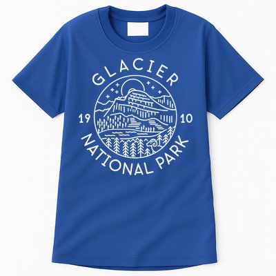 Glacier National Park 1910 Montana Gift Tall T-Shirt