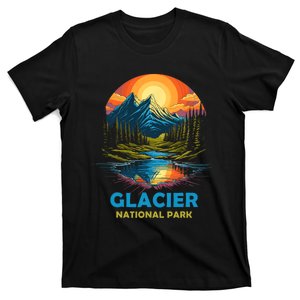 Glacier National Park Montana Mountains Trip T-Shirt