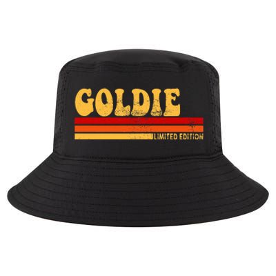 Goldie Name Personalized Cute Idea Women Vintage Goldie Cool Comfort Performance Bucket Hat