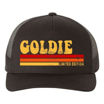 Goldie Name Personalized Cute Idea Women Vintage Goldie Yupoong Adult 5-Panel Trucker Hat