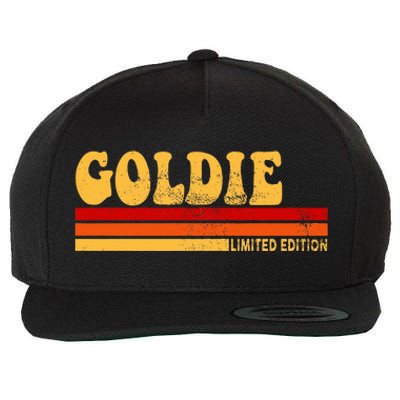 Goldie Name Personalized Cute Idea Women Vintage Goldie Wool Snapback Cap