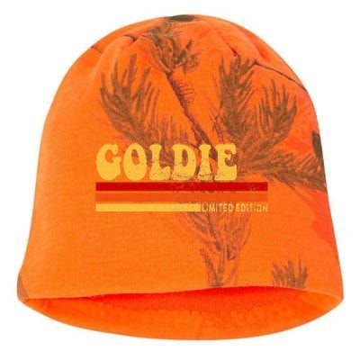 Goldie Name Personalized Cute Idea Women Vintage Goldie Kati - Camo Knit Beanie