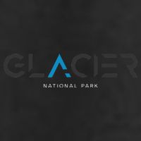 Glacier National Park Montana Tonal Retro Vintage Beanie