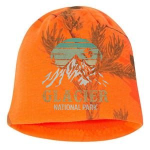 Glacier National Park Merchandise Retro Glacier Souvenirs Cute Gift Kati - Camo Knit Beanie