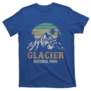 Glacier National Park Merchandise Retro Glacier Souvenirs Cute Gift T-Shirt