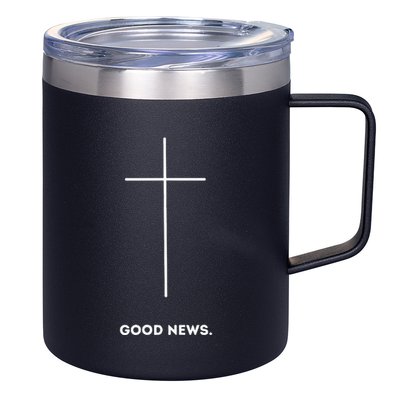Good News Premium Faith Gift 12oz Stainless Steel Coffee Mug