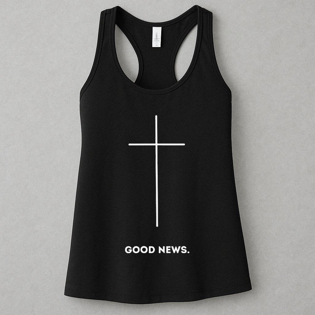 Good News Premium Faith Gift Womens Tank Top