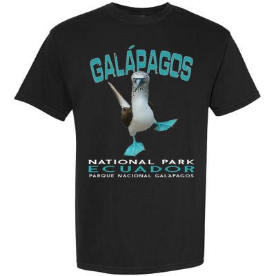 Galapagos National Park Ecuador Blue Footed Boobies Keepsake Garment-Dyed Heavyweight T-Shirt