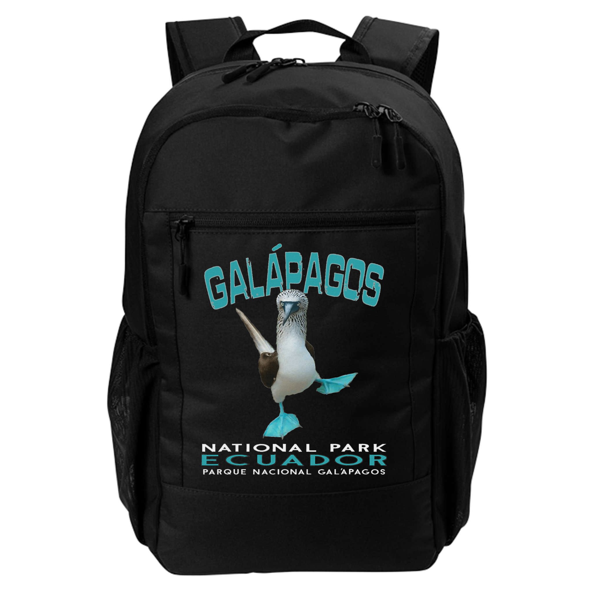 Galapagos National Park Ecuador Blue Footed Boobies Keepsake Backpack