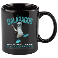 Galapagos National Park Ecuador Blue Footed Boobies Keepsake 11oz C Handle Ceramic Mug
