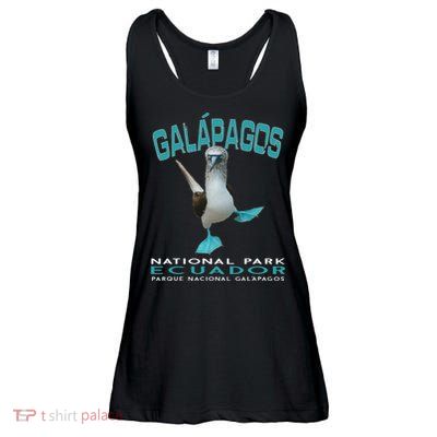 Galapagos National Park Ecuador Blue Footed Boobies Keepsake Ladies Essential Flowy Tank