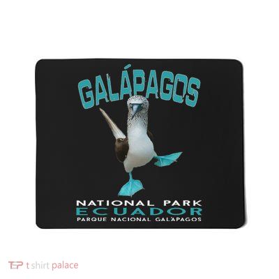 Galapagos National Park Ecuador Blue Footed Boobies Keepsake Mousepad