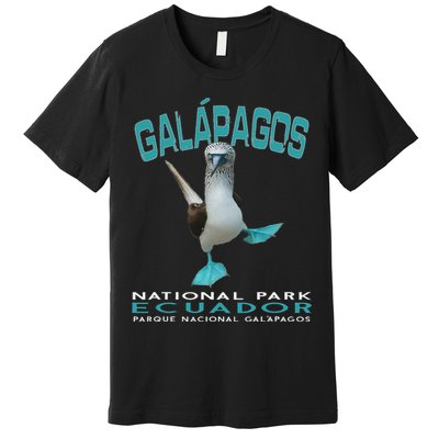 Galapagos National Park Ecuador Blue Footed Boobies Keepsake Premium T-Shirt