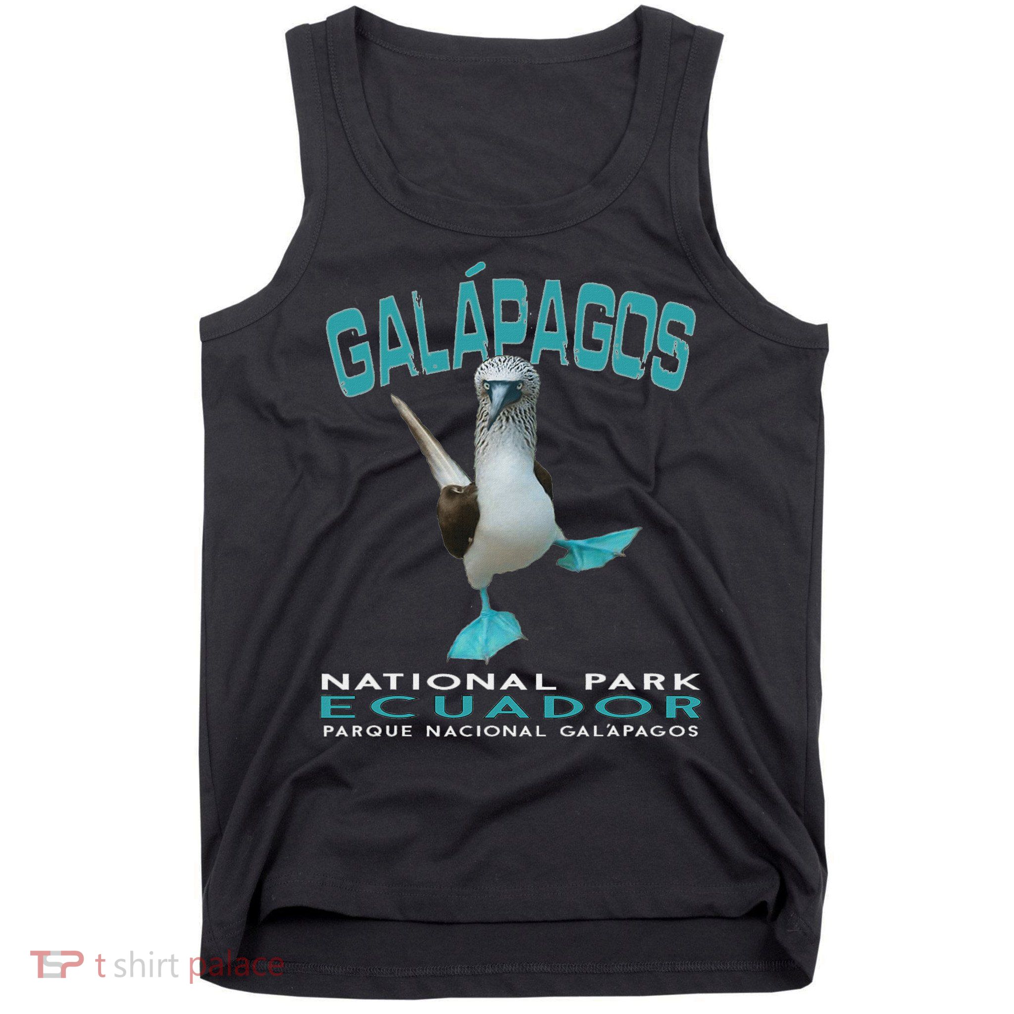 Galapagos National Park Ecuador Blue Footed Boobies Keepsake Tank Top