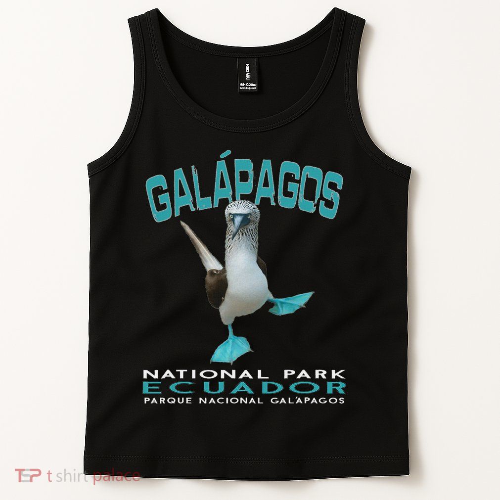 Galapagos National Park Ecuador Blue Footed Boobies Keepsake Tank Top