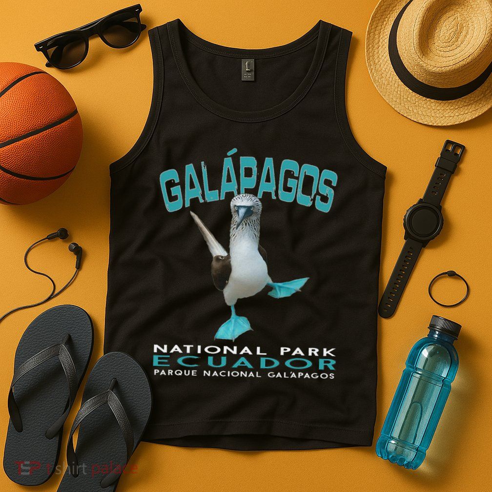 Galapagos National Park Ecuador Blue Footed Boobies Keepsake Tank Top