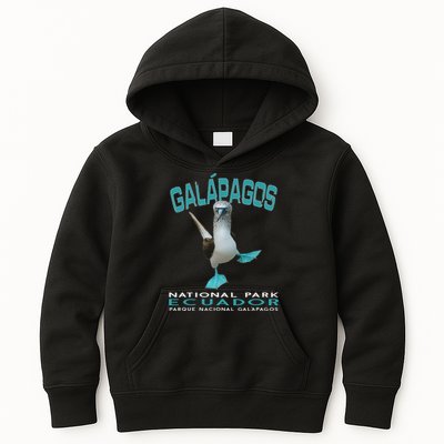 Galapagos National Park Ecuador Blue Footed Boobies Keepsake Kids Hoodie