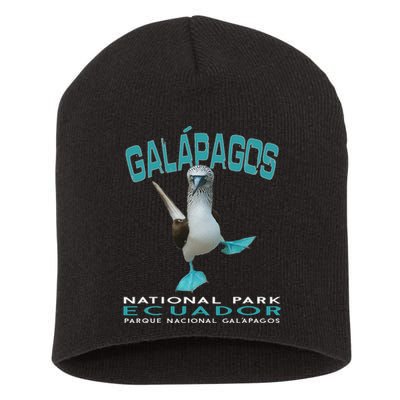Galapagos National Park Ecuador Blue Footed Boobies Keepsake Short Acrylic Beanie