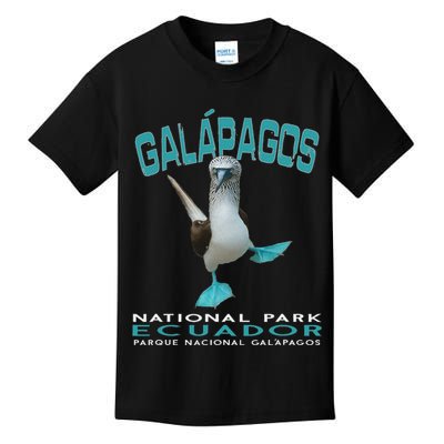 Galapagos National Park Ecuador Blue Footed Boobies Keepsake Kids T-Shirt