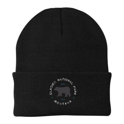 Glacier National Park Retro Vintage Beanie