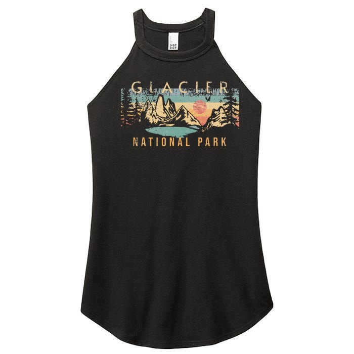 Glacier National Park Women’s Perfect Tri Rocker Tank