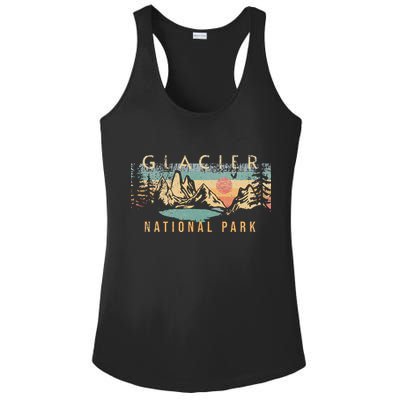 Glacier National Park Ladies PosiCharge Competitor Racerback Tank