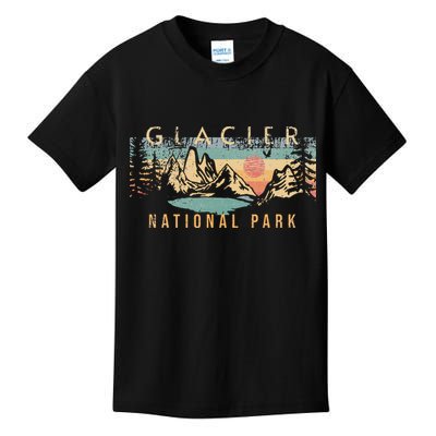 Glacier National Park Kids T-Shirt