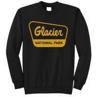 Glacier National Park Vintage Inspired Sign Graphic Sweatshirt